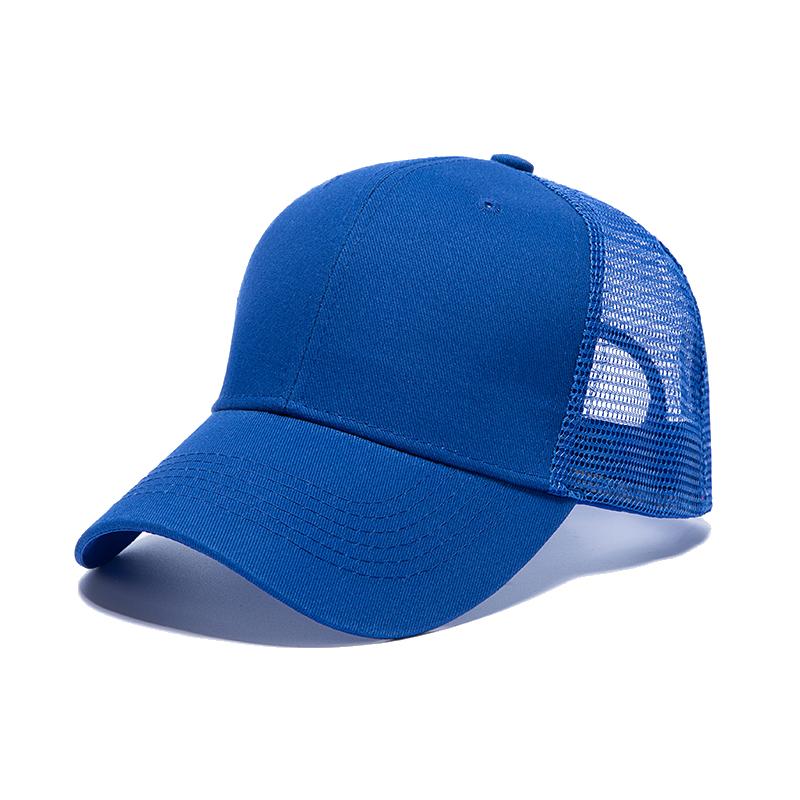 Custom Embroidery logo High Quality Mesh Cap Hats 6 Panel Trucker Hat