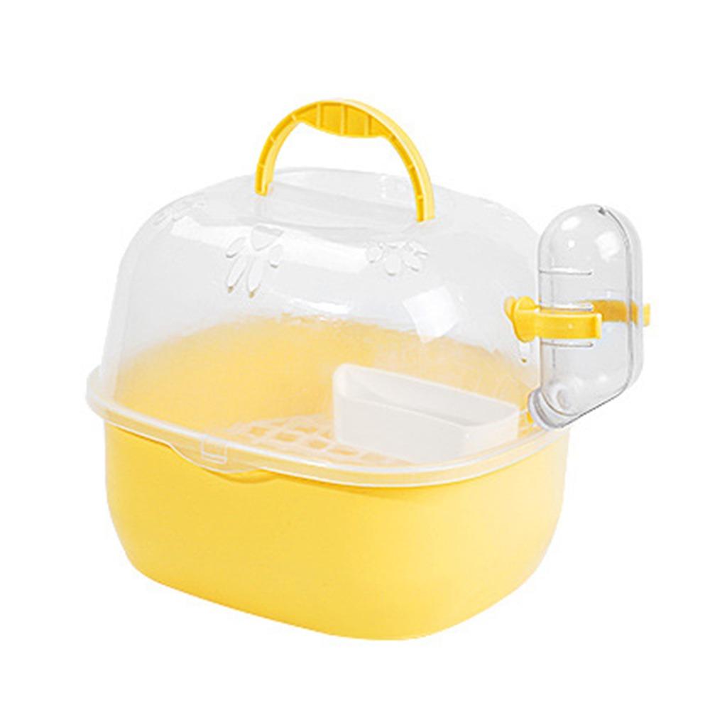 Transparent Travel Bird Cage Large Space Small Animal Carrier Universal Parrot Carry Box  Small Pet