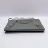 [Pre-Owned] Solid Color Zipper Leather Crossbody Shoulder Bag - Very Good #15KBV9L