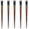 Happy Set of Made In PID5699 J-kitchens Chopsticks, 5, Material Wood, Chopsticks, Japan,