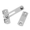 Steel Padlock Clasp Security Silent Gate Buckle Cabinet Catches Hasp Door Bolt Window Catch Lock