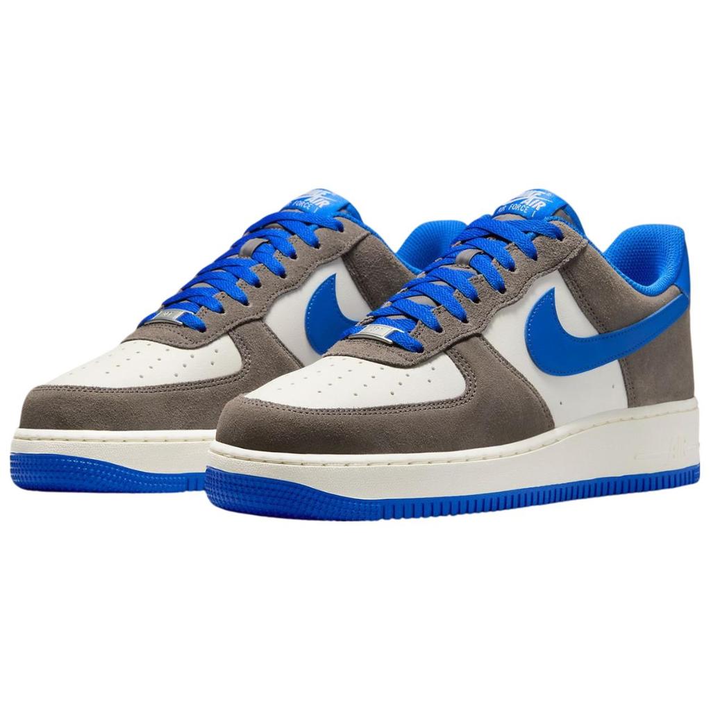 Nike Air Force 1 07 LV8 Cave Stone Hyper Royal Мужские кроссовки Серый Парус FQ8714-200