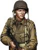 Alpine Miniatures WWII US 101st Airborne Division Screaming Eagles Soldier Resin Kit AM16032 1/16 (Person)