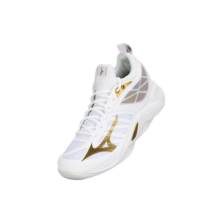 Mizuno Wave Dimension Fabric Synthetic Leather Comfortable Shock Absorption Slip Resistant Wear Resistant Low Top Training Shoes V1GC224068