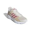 Adidas Neo Crazychaos Sports Versatile Synthetic Leather Non-Slip Wear-Resistant Low-Top Marathon Running Shoes Women Sneaker Gray Pink FW3938