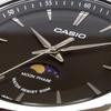 Casio Standard Moon Phase Analog Watch Round Face Leather Band Black Overseas Model [Casio] Men's MTP-M100L-1AV [Item]