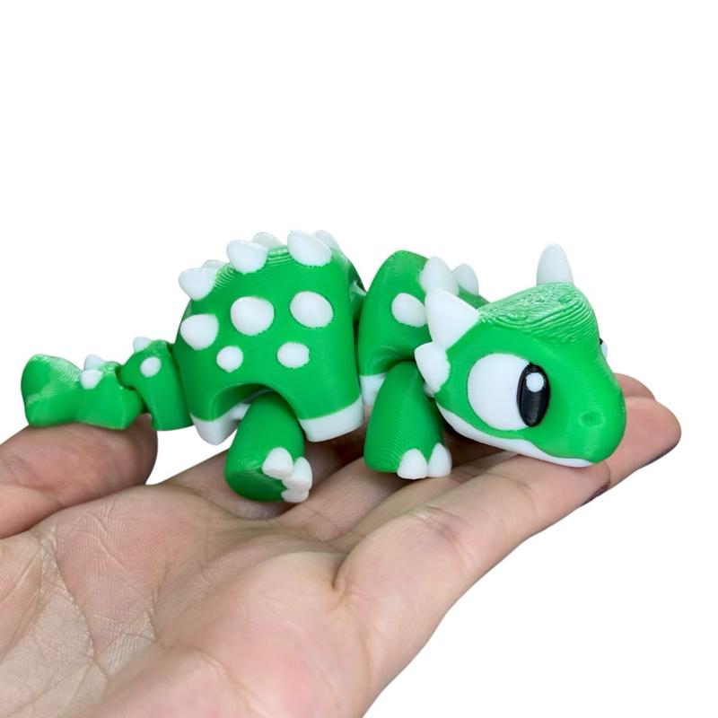 Mini Baby Animals - Cute 3D Printed Articulated Toy Figures - Collectible Figurines Decor