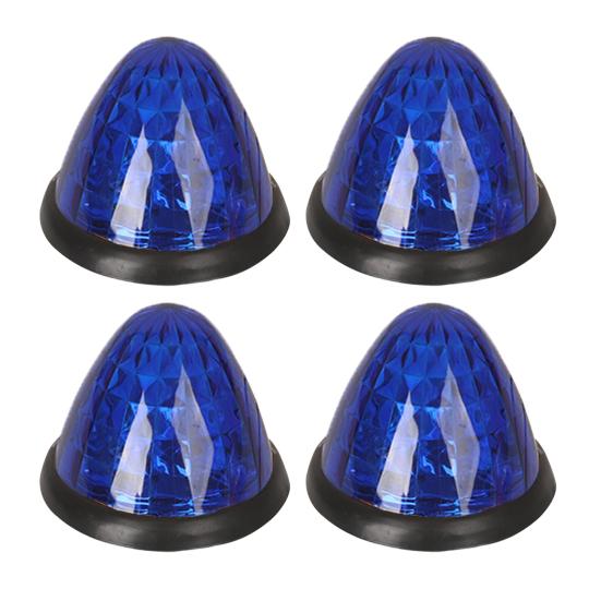 Светодиодные фонари-арбузы Насыщенный цвет Бамперные фонари Высокояркие Боковые габаритные фонари прицепа Фонари указателей поворота для полуприцепа