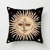 Home Bedroom Living Room Sofa Cushion Cover Decoration Sun Moon Mandala Series Pattern Printing Pillowcase