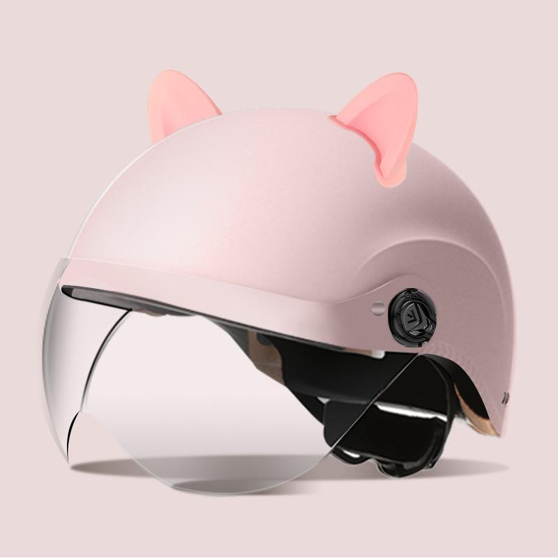 Electric Bike Helmet Unisex Windproof Half Helmet Lightweight Safety Helmet