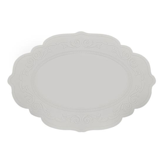 Изолированная подставка под стакан Силиконовая Овальная Нескользящая Термостойкая Подставка под тарелку Превосходный Дизайн против складок Кухонная Декоративная Нескользящая подкладка