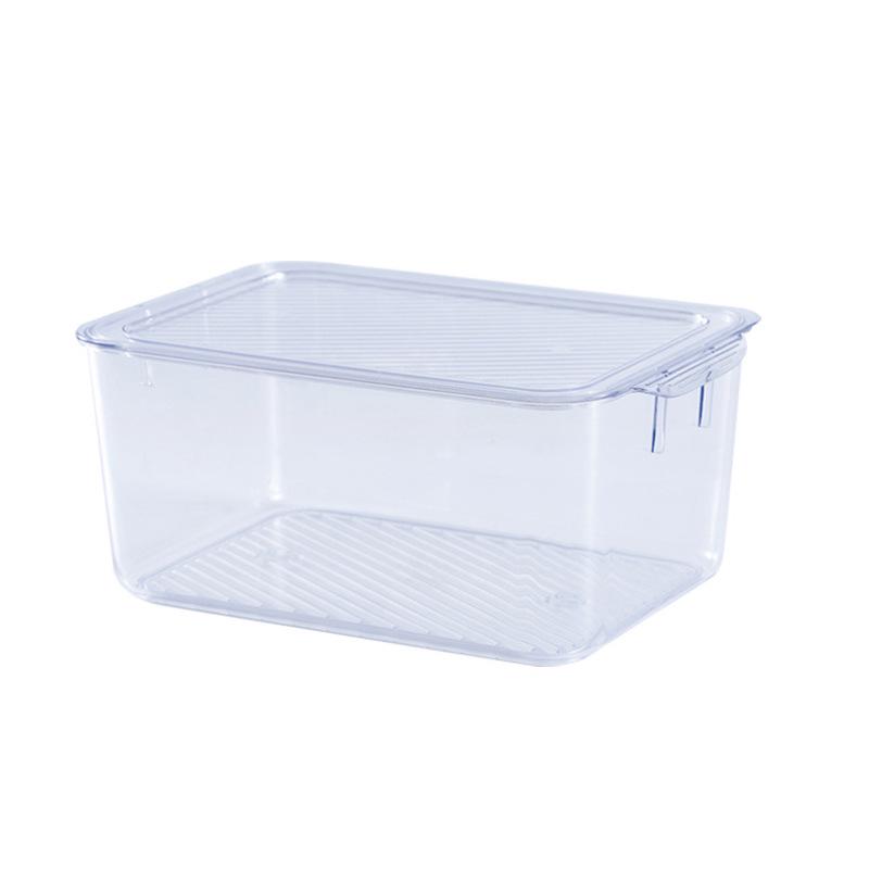 Контейнер для хранения свежих продуктов в холодильнике с крышкой для продуктов питания, фруктов, овощей и яиц