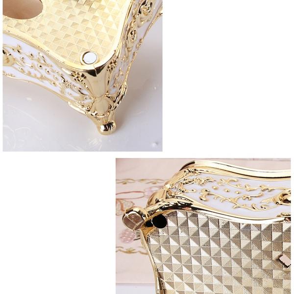 Европейская винтажная коробка для салфеток, держатель для салфеток, винтажный бумажный чехол для дома, гостиной, кухни, декор для обеденного стола