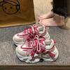 Women Platform Sneakers Spring Autumn Women Casual Sport Shoes Trend Breathable Sneakers Design Thick Sole Wear Resistant Shoes