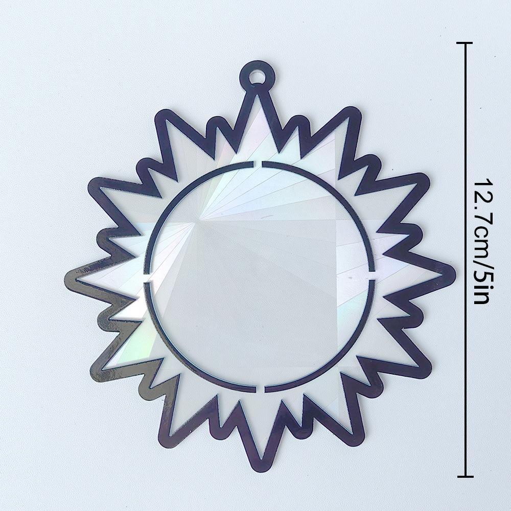 Suncatcher Радужная призма Толстая оптическая радужная призма Акриловая подвеска для окна