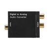 Конвертер аудио цифровой оптико-аналоговый коаксиальный адаптер RCA Convertidor