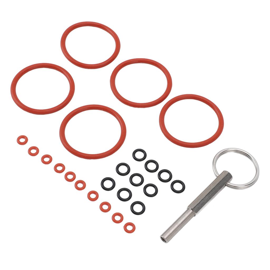 25 шт. набор уплотнительных прокладок для кофемашины силиконовая замена O-образного контура с инструментом для ремонта для Coffee Mac