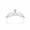 Simple Design Wedding Bride Crown Crystal Rhinestone Princess Crown  Wedding Ceremony