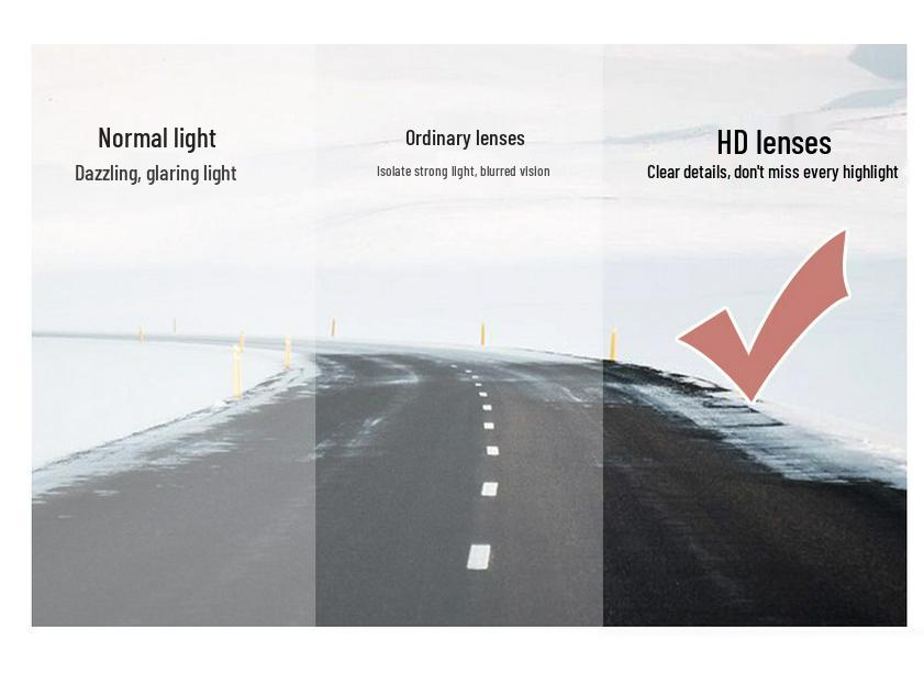 Мужские поляризационные очки для велоспорта и вождения: Спортивный стиль для мировых инфлюенсеров