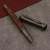 Metal Wooden Business Signature Pen, Heavy Metal Feel, Daily Office Culture Ballpoint Pen