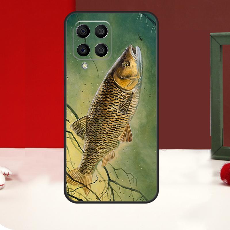 Chub Carp Fish Case For Samsung Galaxy M11 M21 M31 M14 M34 M54 M12 M32 M52 M15 M13 M16 M36 M56 M53 M35 M55