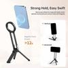 Aluminum Zinc Zinc Alloy Dual-sided Magnet Tripod Lightweight Phone Handle  for Home