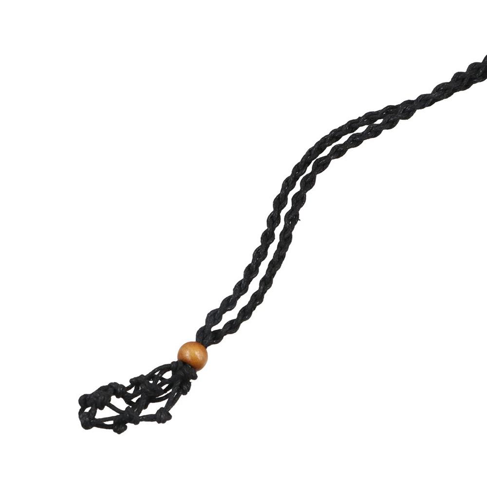 Плетеный шнур для ожерелья DIY Плетеный шнур для ожерелья Сетка Мешочек Подвеска Держатель для хрустального ожерелья Браслет