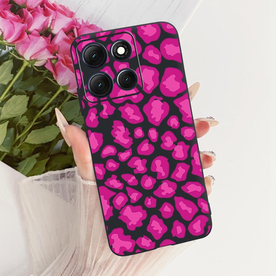 For Motorola Moto G86 Power Cute Flower Butterfly Cat Painted Case For Moto G86 G86Power Black Silicone Soft Phone Cases