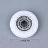 1/3/5PCS Rowing Machine Rollers BSR69838-10 POM Plastic Coated Bearing Wheel Accessory