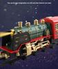 Машинка на радиоуправлении с дымом, музыкой и светом - Рождественский поезд-игрушка для детей