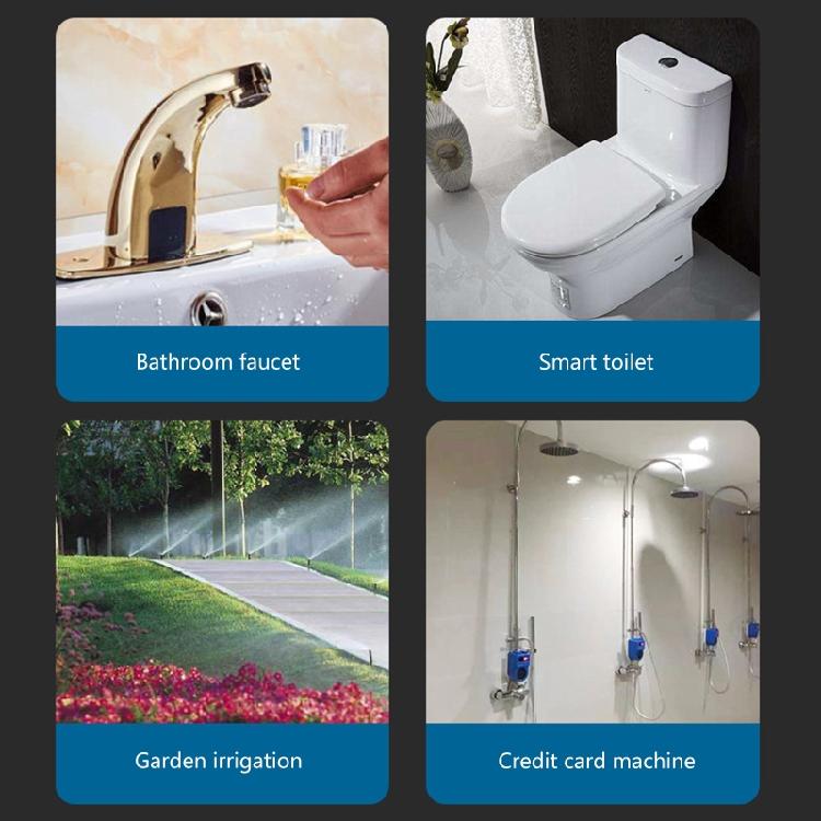 DC 4.5V 1/2" Электрический соленоид для клапана Латунный соленоид для клапана Поток воды