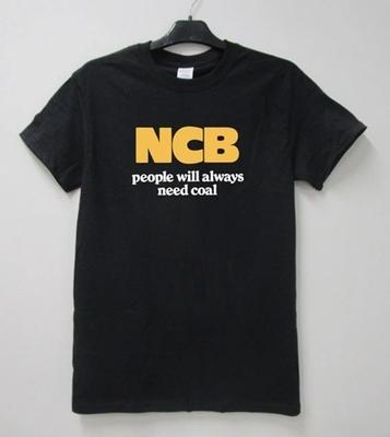 Футболка NCB People Will Always Need Coal Британская добыча угля Мидлендс Северо-Восток G134
