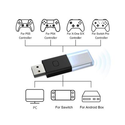Беспроводной адаптер для оригинального контроллера PS5/оригинального контроллера PS4/оригинального контроллера Xbox One S/X/оригинального контроллера Switch Pro