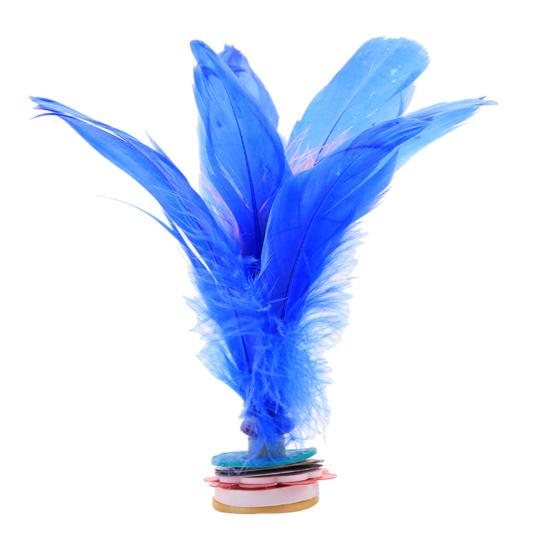 Kick Shuttlecock Stable Base Bright Color Improve Hand-eye Coordination Fluffy Primary Secondary School