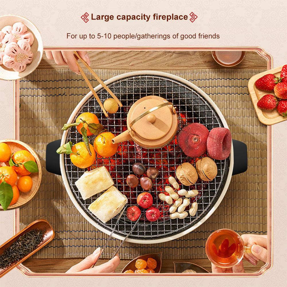 Универсальная угольная печь, портативная гриль-печь для барбекю, многофункциональный гриль для кемпинга, пикника, путешествий