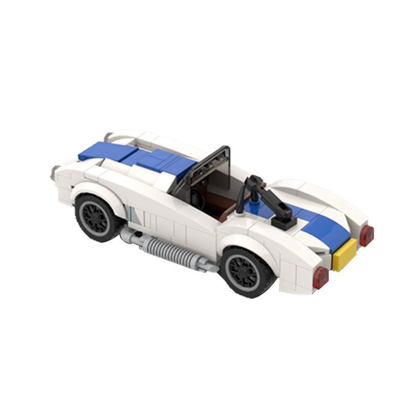 Moc-50476 Строительные блоки Кобра Модель спортивного автомобиля Собираемые кубики Украшение для дома Игрушки Подарки на день рождения