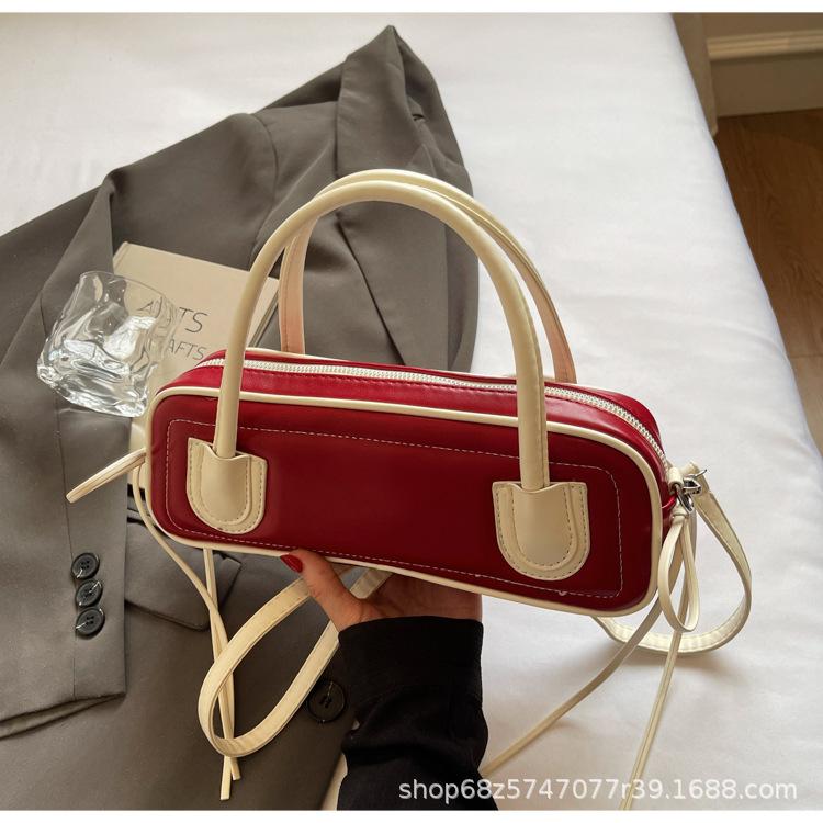 Retro Fashion Handbag Shoulder Bag 2025 Summer New Foreign Style High-end Temperament Casual Versatile Underarm Bag for Women