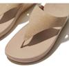 Fitflop Lulu Shimmerlux Шлепанцы с перемычкой для пальца см, Женские, Бежевый, 24.5