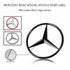 Car Sticker 2025 Hot For Mercedes Benz ABS Car Original Tail Rear Trunk Star Badges Stickers For Mercedes Benz GLS SLK Class W21