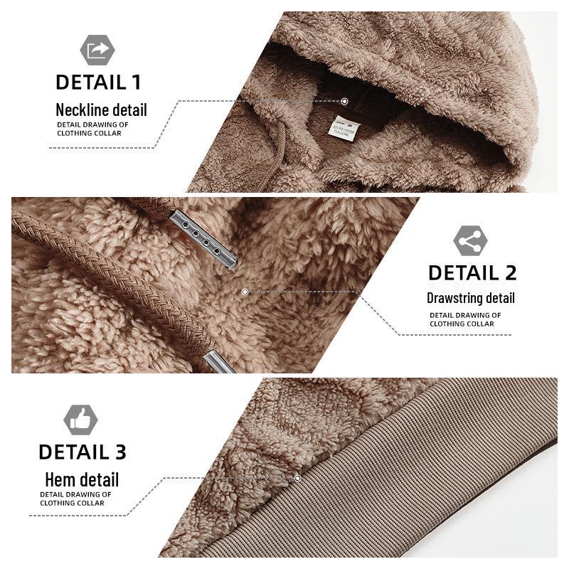 Мужская свободная толстовка с капюшоном, тяжелая, повседневная, спортивная мода, с плюшем – Хит продаж, 2026