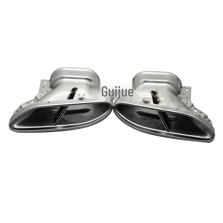 Stainless Steel Quad-Outlet Exhaust Muffler for Mercedes W205/W253/W222 S65