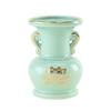 [Hasegawa Buddhist Altars] Buddhist Altar Vase, Ceramic Flower Stand, Blue Background with Gold Lotus Design, 4.5cm