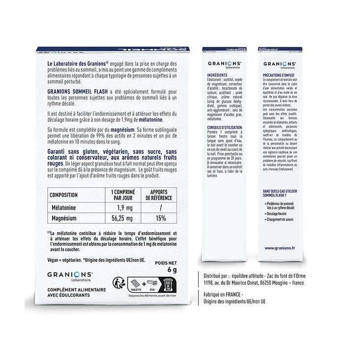 Granions Somdor+ Флэш 20 таблеток