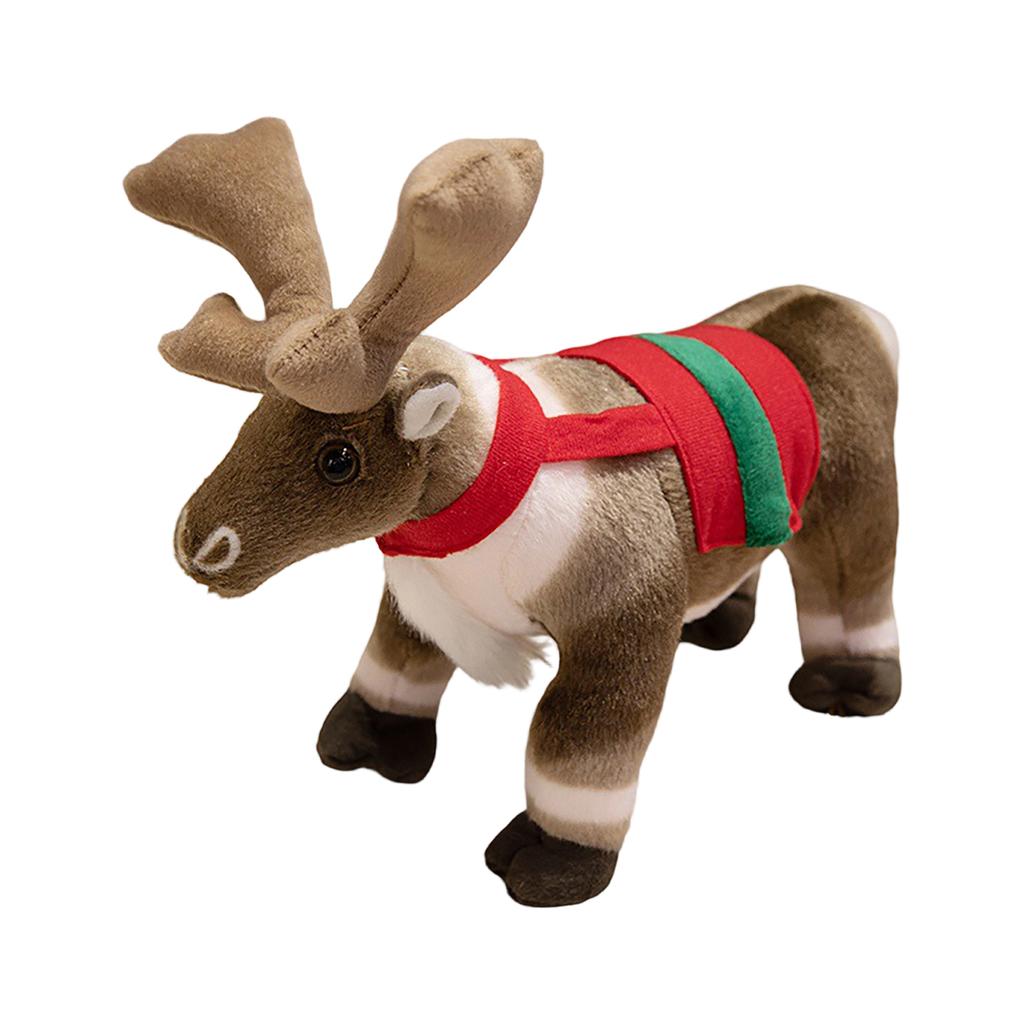 Christmas Elk Doll Plush Toy Gift Doll (without Label)