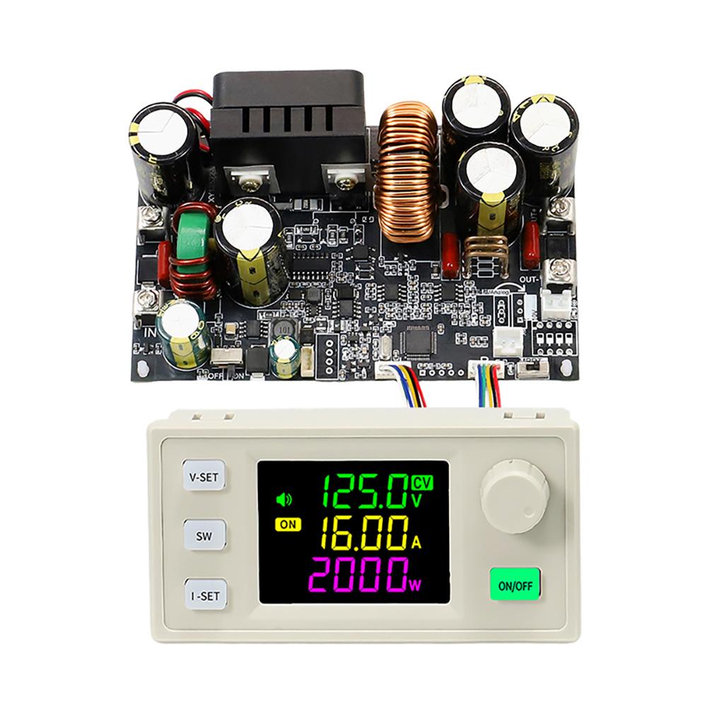 XY12522 CNC DC Регулируемый понижающий импульсный источник питания Модуль постоянного напряжения и постоянного тока 22А/2000Вт Входное напряжение DC12-140В