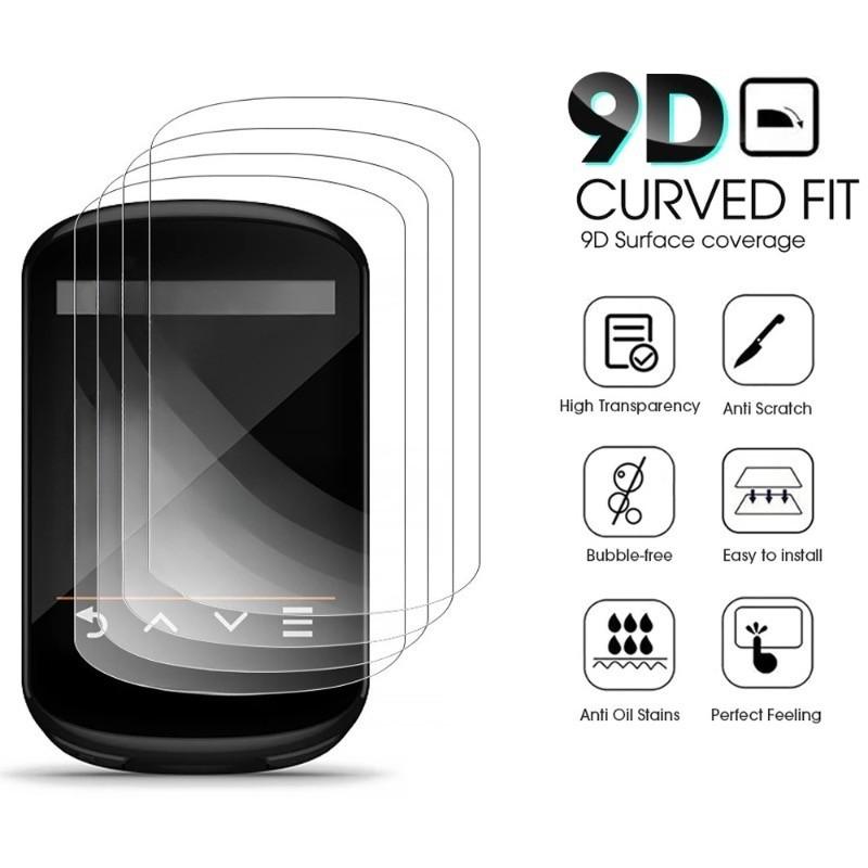 3Pcs 9H HD Tempered Glass For Garmin Edge 850 550 Bicycle GPS Stopwatch Screen Protector, Anti-scratch for Edge MTB