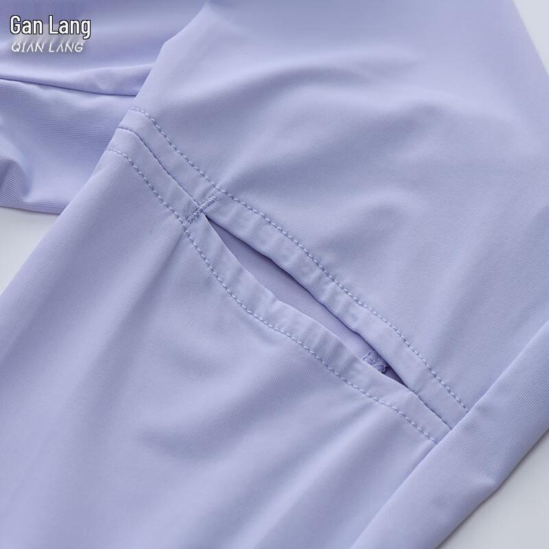 Qianlang Куртка с капюшоном для защиты от солнца UPF50+ для улицы, охлаждающая