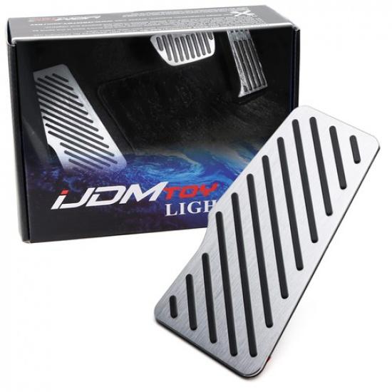 Racing Design Silver Rest Dead Pedal Cover For Toyota 18-up Camry, 19-22 Avalon