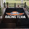 Soft Floor Carpet Gulf Pattern Area Rug Decorative Mat For Home Room Decoration