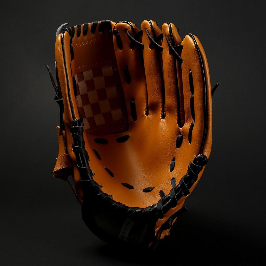 Утолщенная ПВХ Софтбольная Бейсбольная Перчатка для Молодежи и Взрослых - Полный Комплект для Инфилда